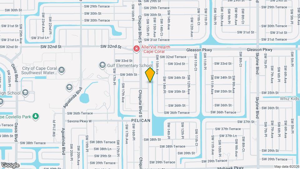 3419-3421 SW 15th Pl Map and Location Details