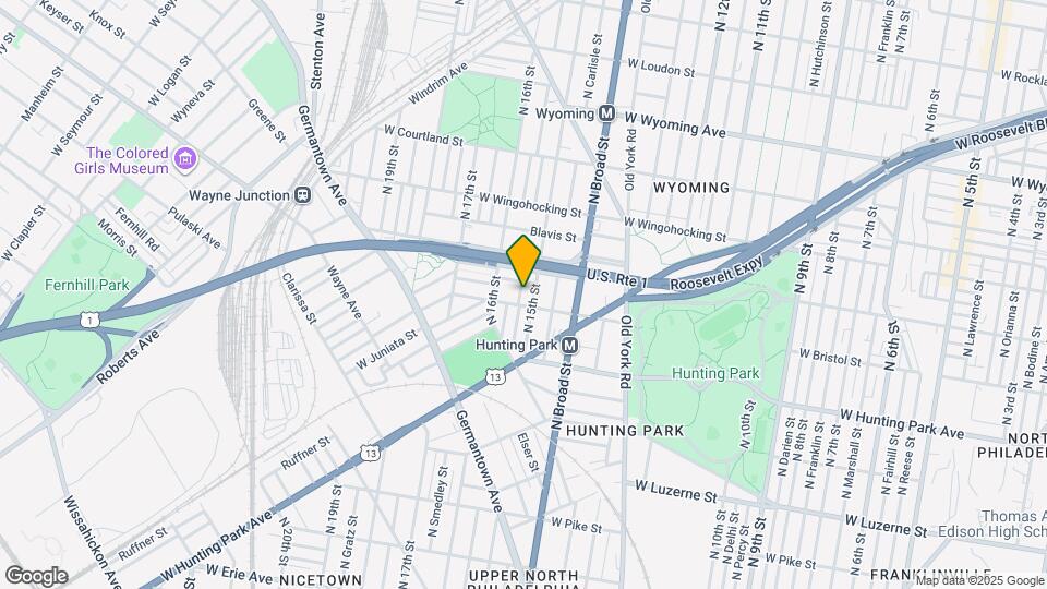 4311 N Hicks St Map and Location Details