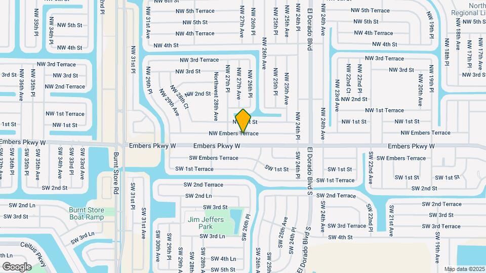 2628 NW Embers Terrace Map and Location Details