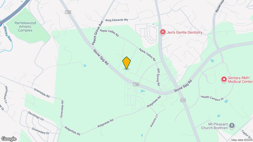 1576 Port Hills Dr Map and Location Details