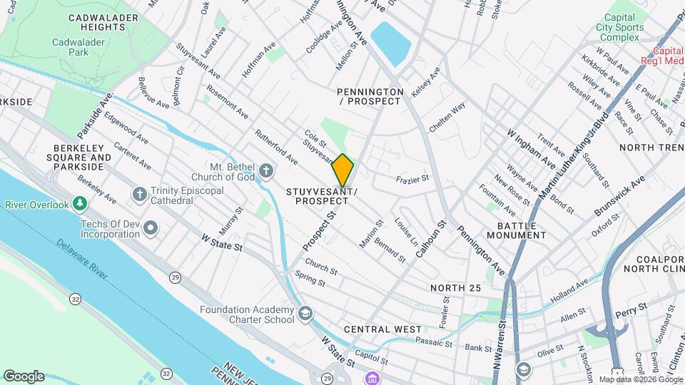 404 Rutherford Ave, Unit #2 Mapa y Detalles de la Ubicación