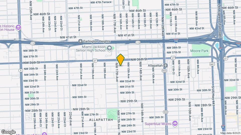 1630 NW 35th St, Unit 1 Map and Location Details