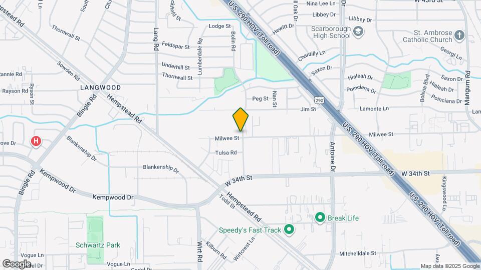 3703b Bolin Rd Map and Location Details