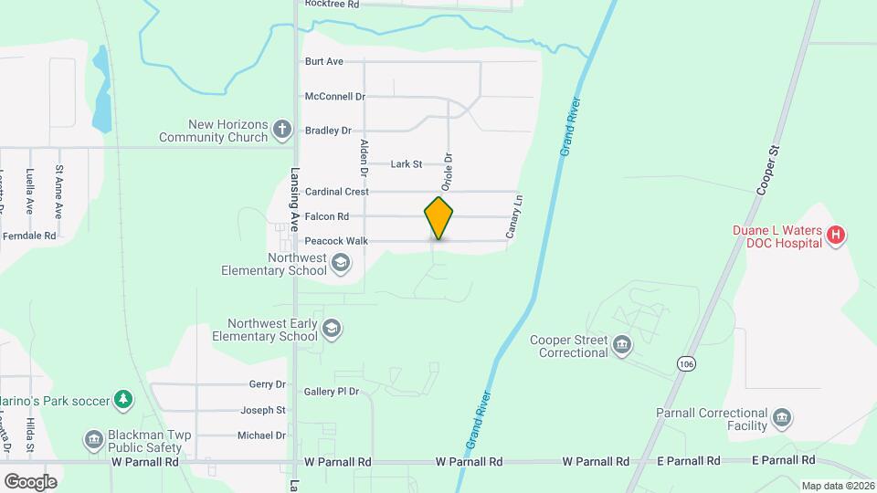 167 Peacock Walk Map and Location Details