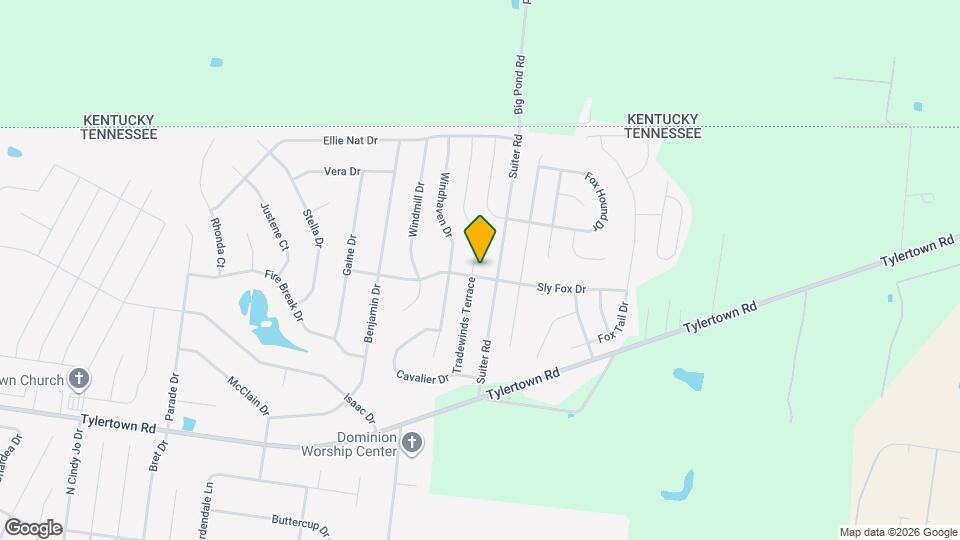 3739 Tradewinds Terrace Map and Location Details