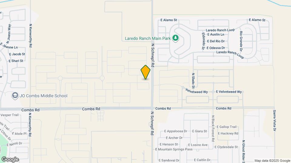 3362 E Hayfield Wy Mapa y Detalles de la Ubicación