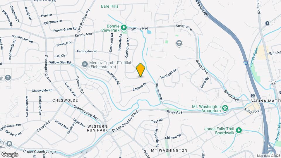 6521 Pebble Brooke Rd Map and Location Details