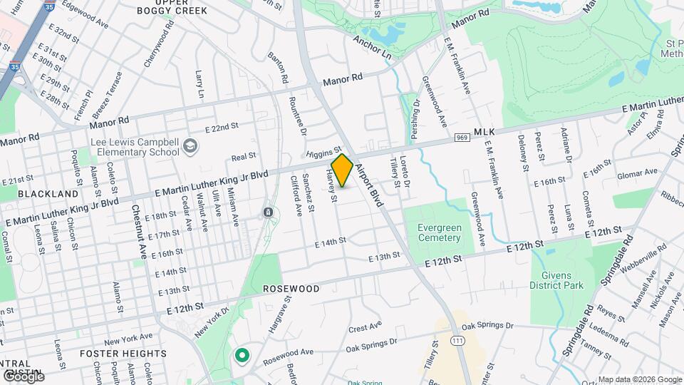 3007 E 18th St Map and Location Details