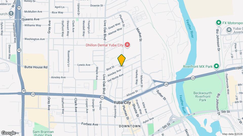 401 Ainsley Ave Map and Location Details