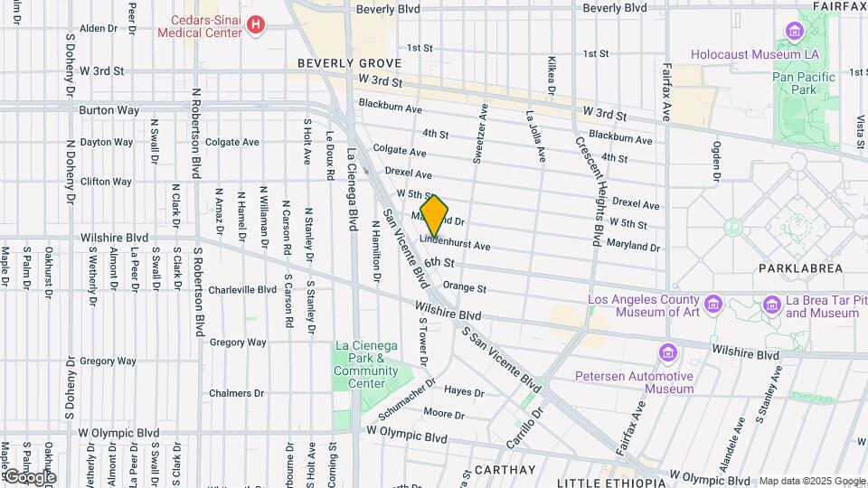 6638 Lindenhurst Ave Map and Location Details