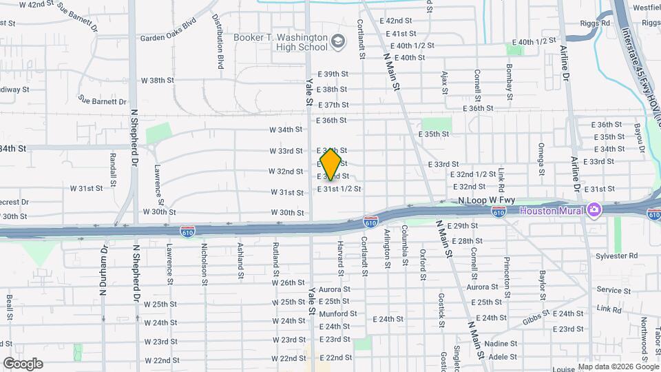 129 E 31st 1/2 St Map and Location Details