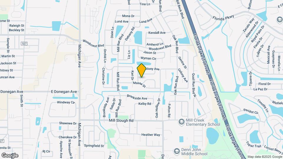 1523 Maplewood Cir Map and Location Details