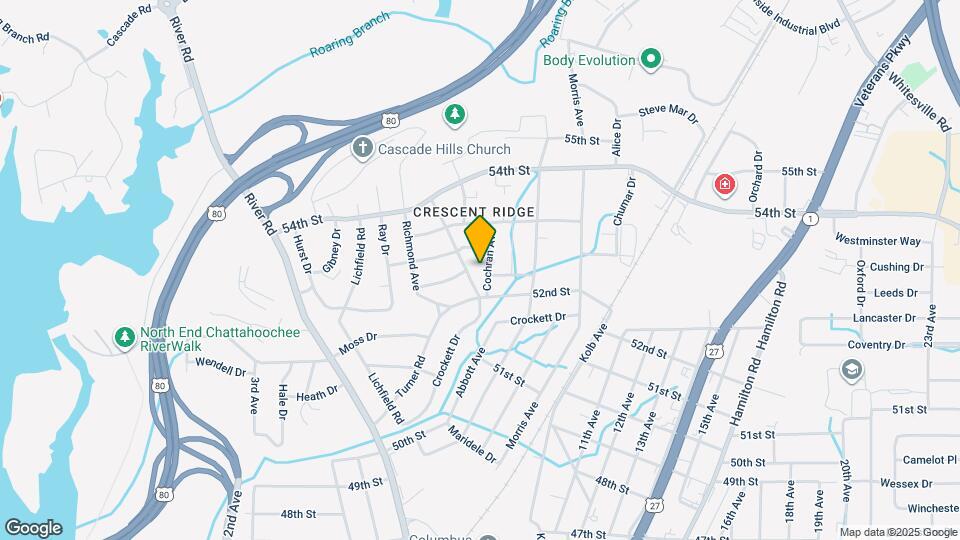 5205 Cochran Ave Mapa y Detalles de la Ubicación