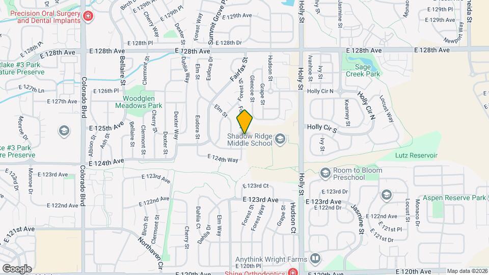 12536 Forest Dr Mapa y Detalles de la Ubicación