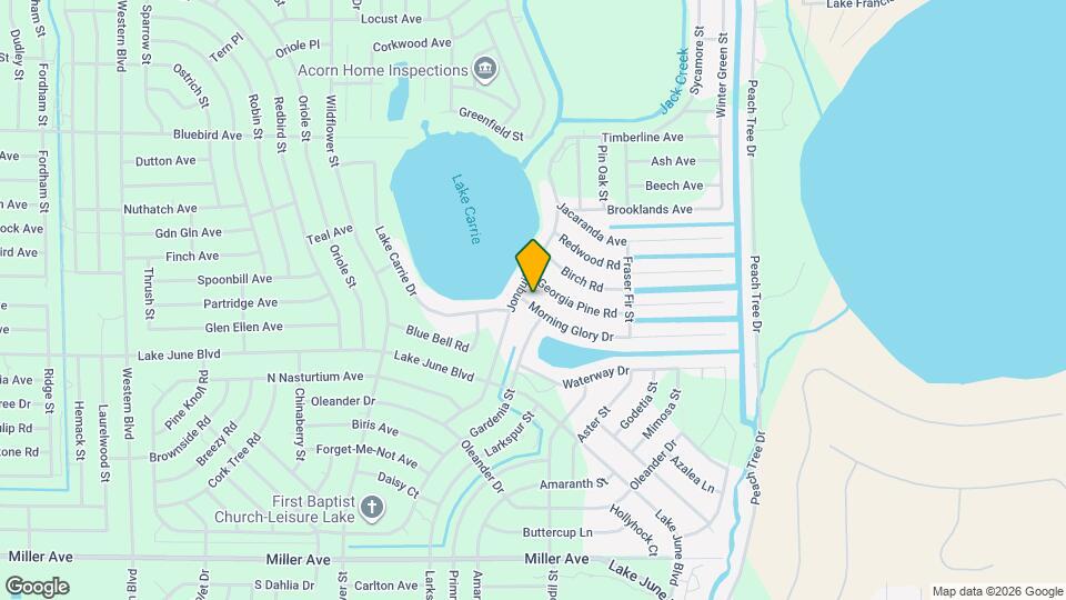 3063 Morning Glory Dr Map and Location Details