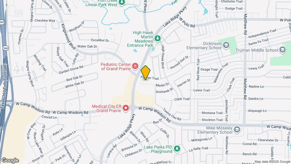 2360 Merlin Dr Mapa y Detalles de la Ubicación