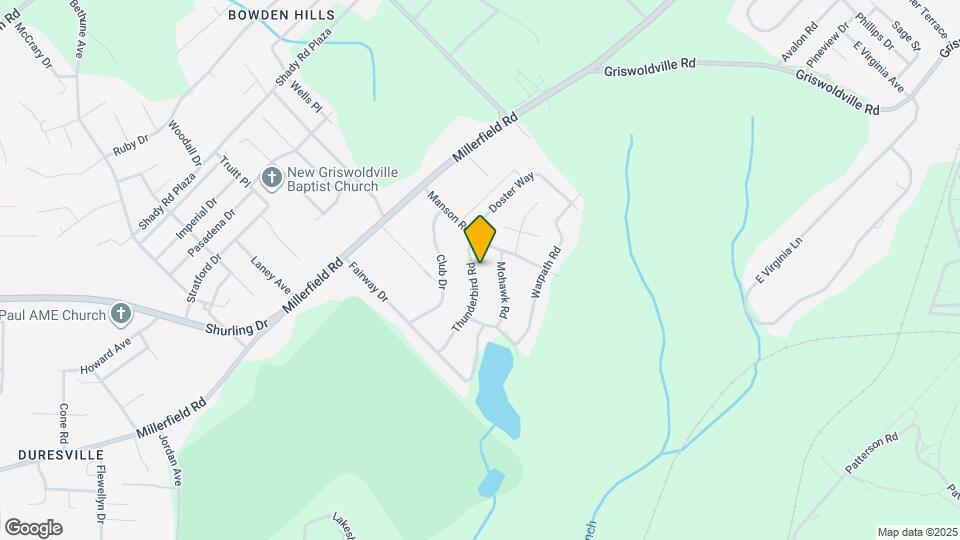 3347 Thunderbird Rd Map and Location Details