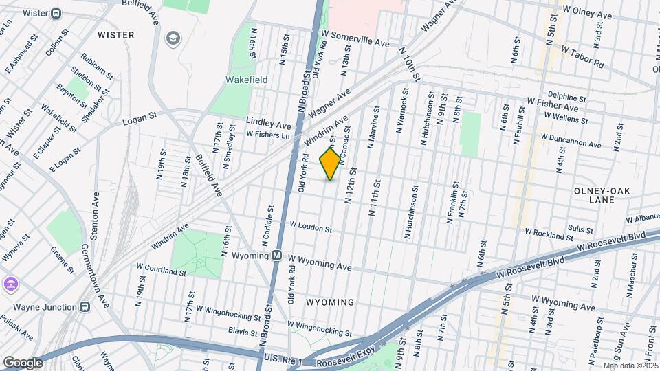 4915 N 13th St, Unit Units A - C Mapa y Detalles de la Ubicación