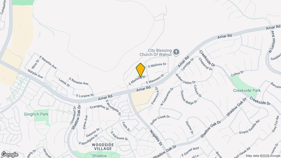 2622 E Marlena St Map and Location Details