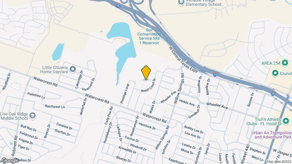 1207 Westway Cir Map and Location Details