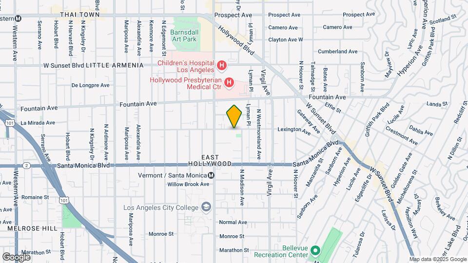 4612 W Lexington Ave Map and Location Details