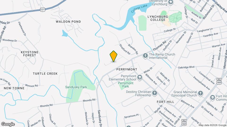 4624 Ferncliff Dr Map and Location Details