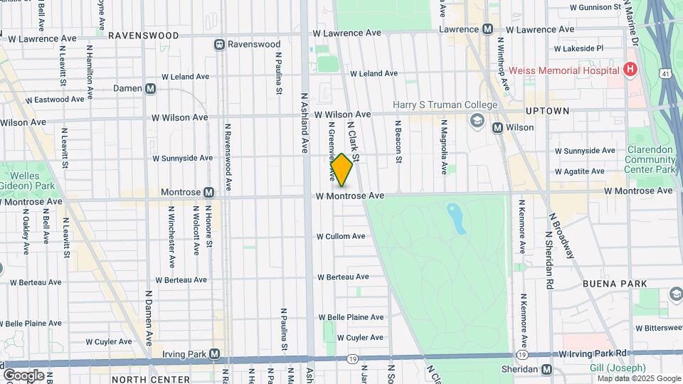 4405 N Greenview Ave, Unit 3W Map and Location Details
