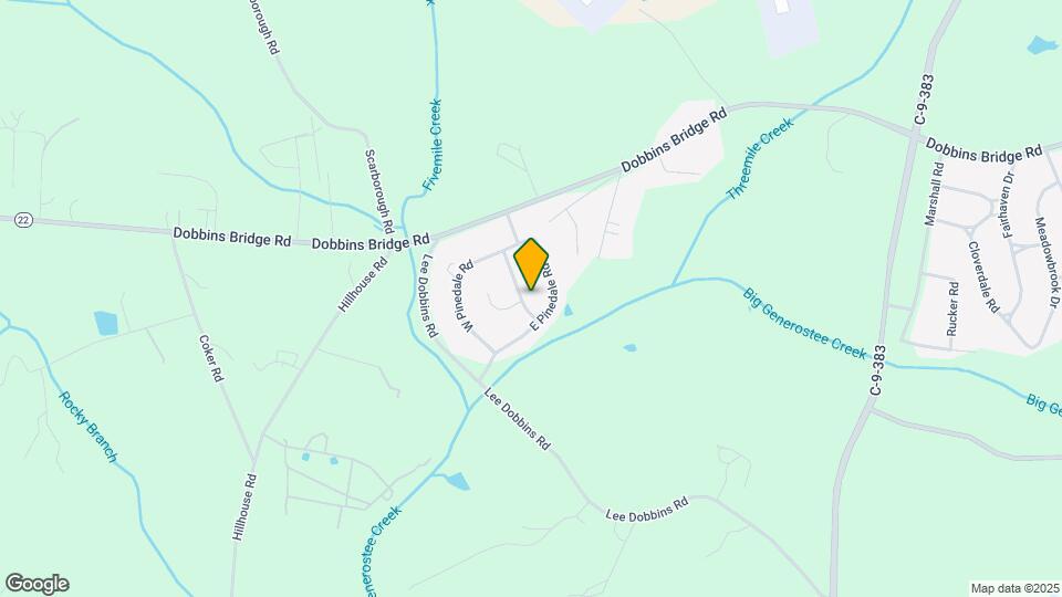 213 Range View Rd Map and Location Details