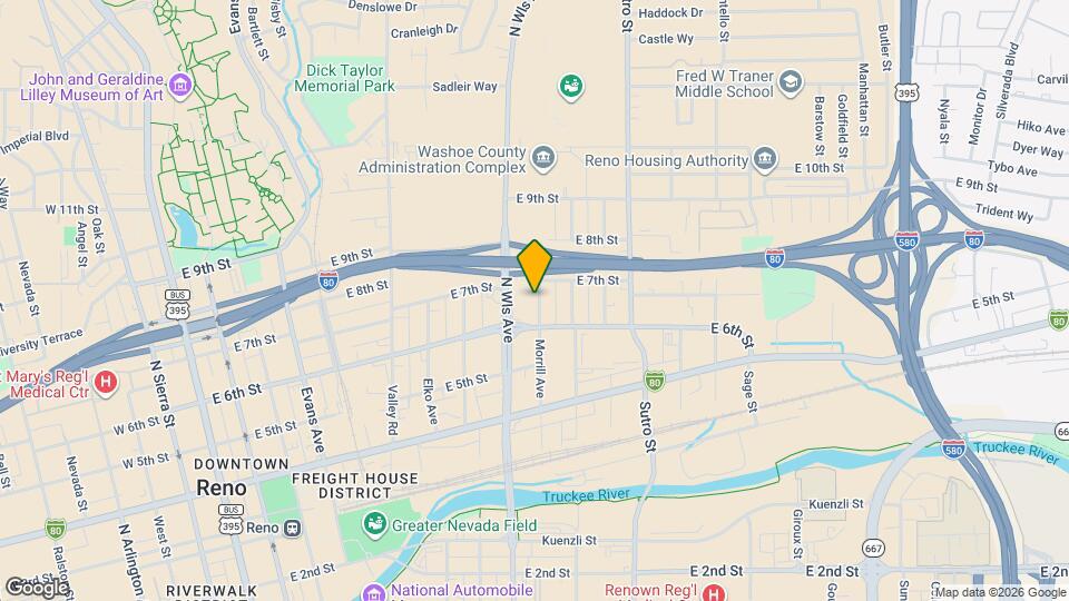 637 Morrill Ave Map and Location Details