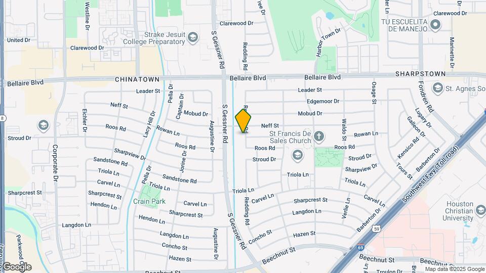 7214 Redding Rd Map and Location Details