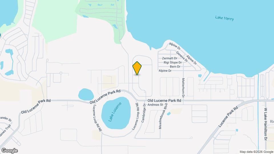 288 Lake Lucerne Way Map and Location Details