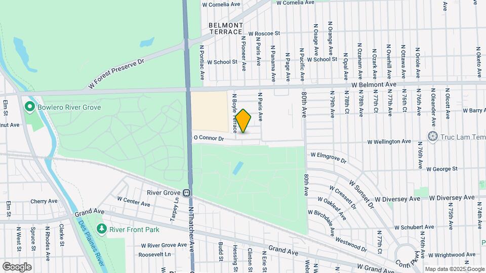 8222 Oconnor Dr Map and Location Details
