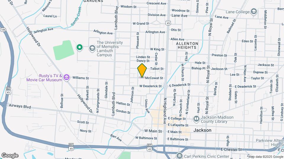 226 McCowat St Map and Location Details
