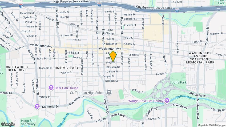 4609 Floyd St Map and Location Details