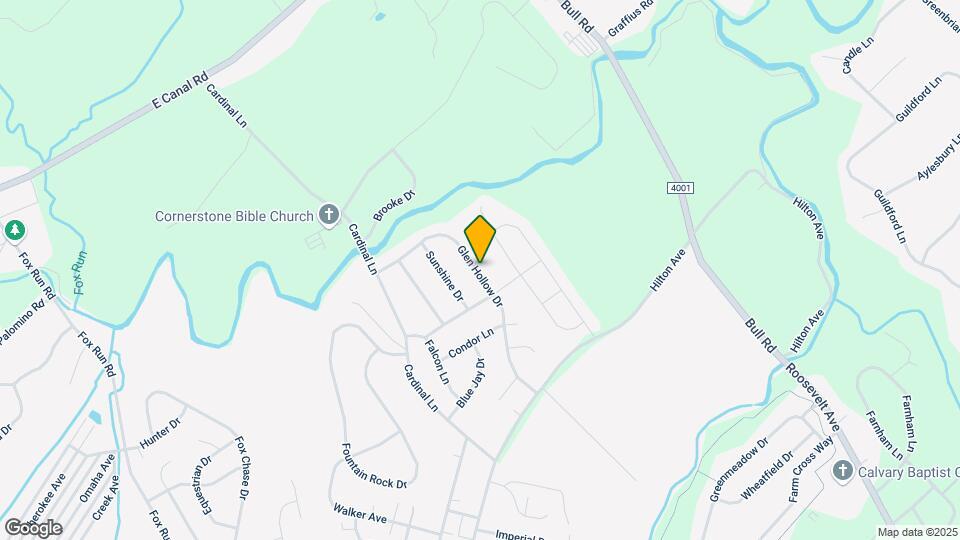 3327 Glen Hollow Dr Map and Location Details