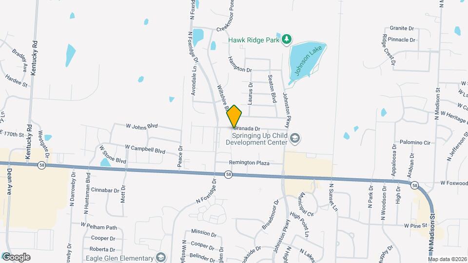 535 Allen Ct Map and Location Details