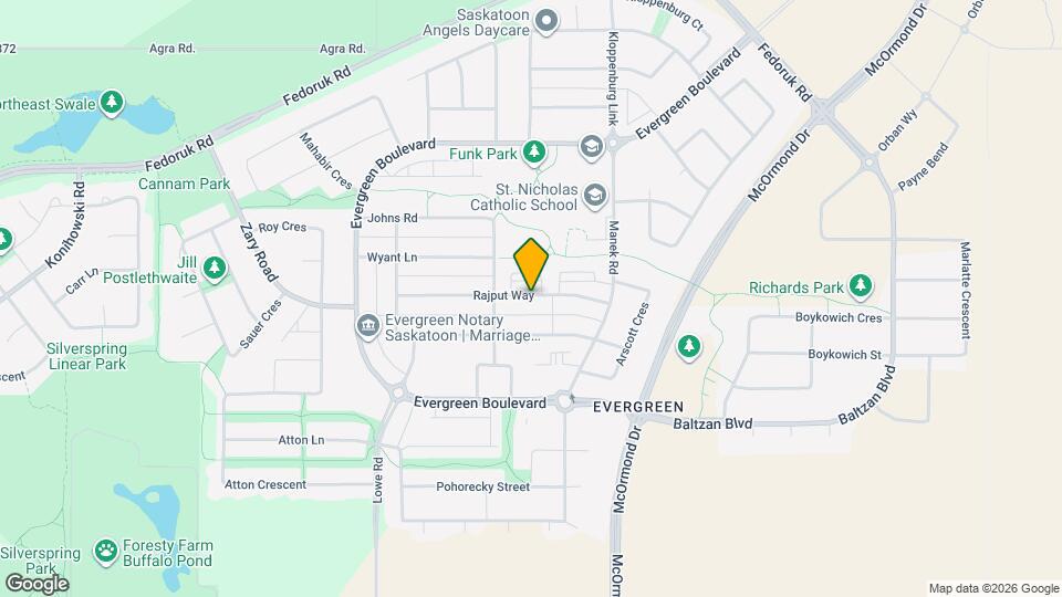 233 Rajput Way Map and Location Details