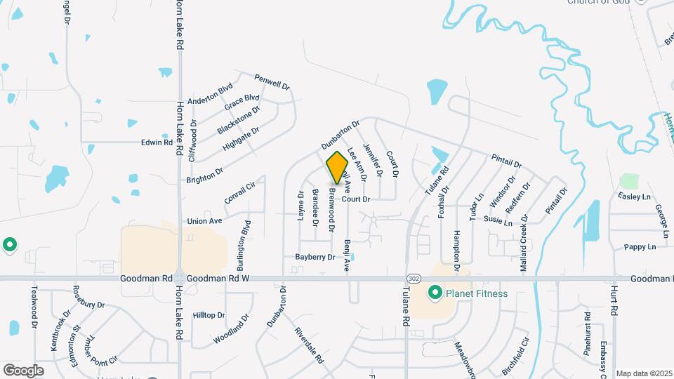 7172 Brenwood Dr Map and Location Details