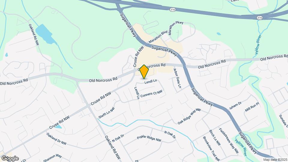 990 Lendl Ln Map and Location Details
