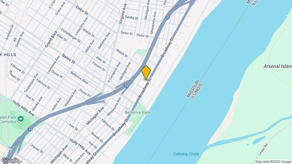 5301 S Broadway Map and Location Details