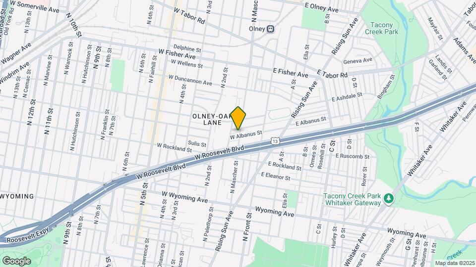 167 W Albanus St Map and Location Details