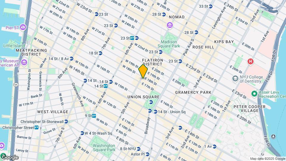 103 Fifth Avenue Mapa y Detalles de la Ubicación