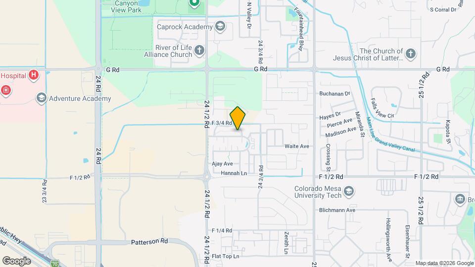 2470 Brookwillow Loop Map and Location Details