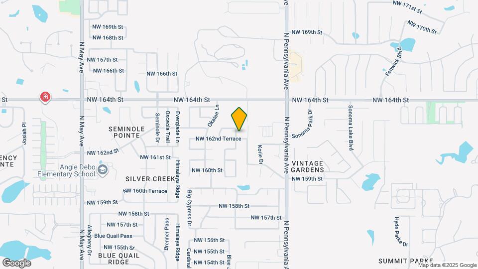 16224 Panther Way Map and Location Details