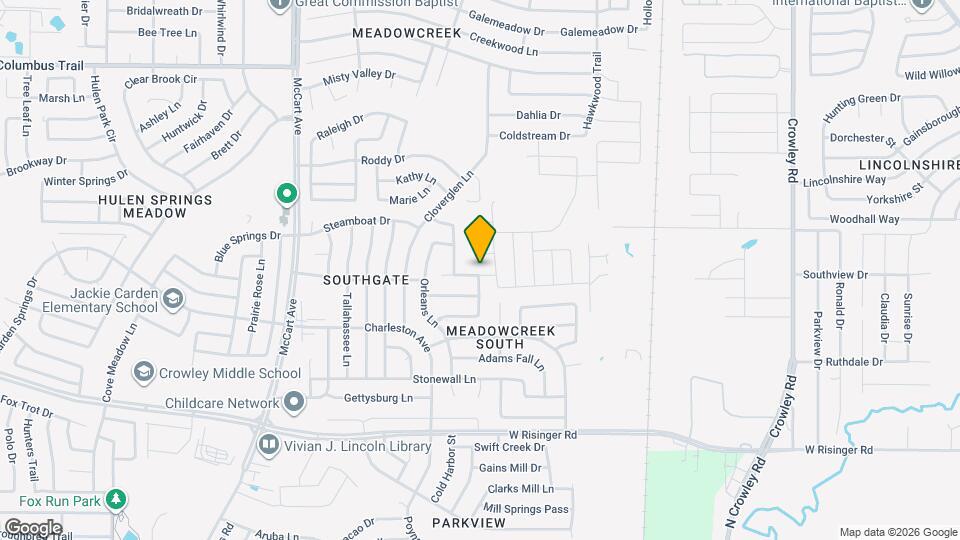 2908 Bourbon St Map and Location Details