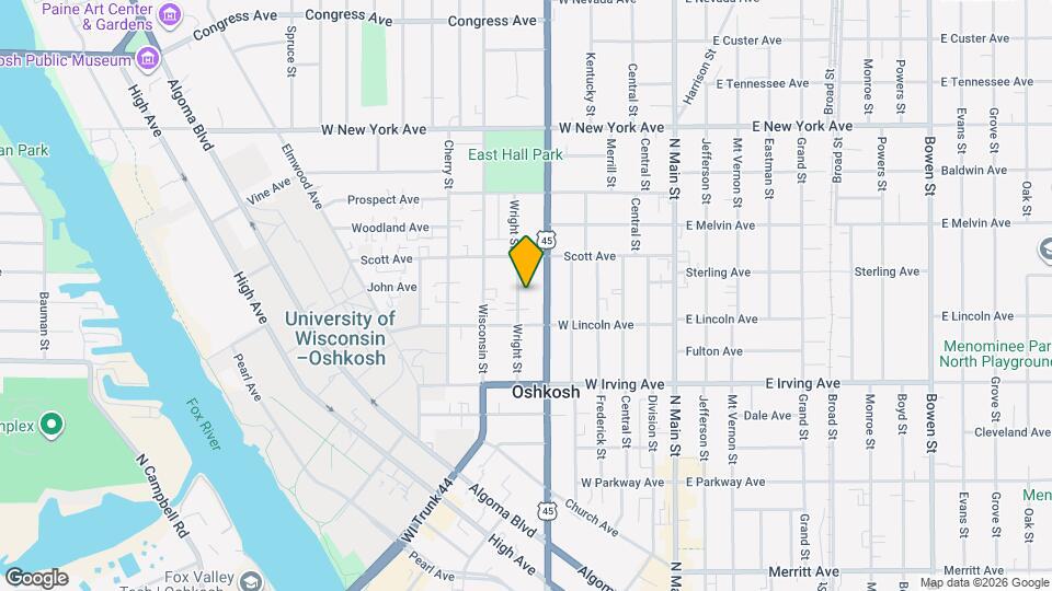 826 Wright St Map and Location Details