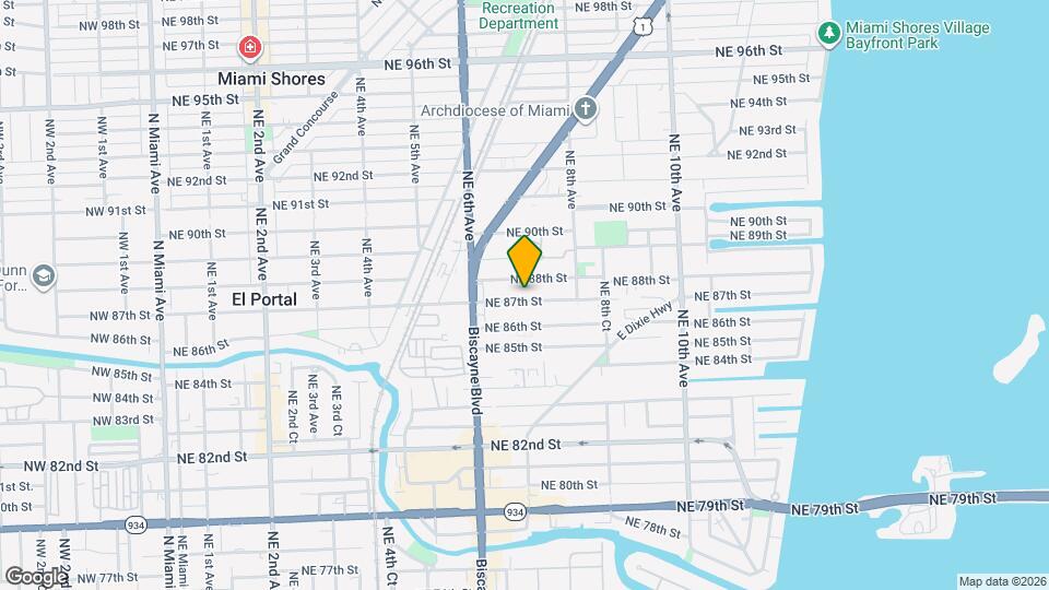 679 NE 87th St Map and Location Details