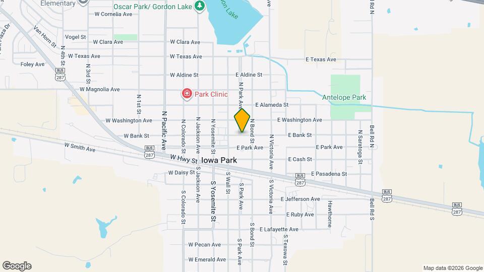 215 E Bank St Map and Location Details