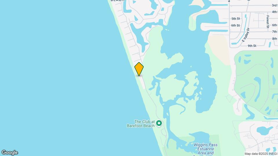 257 Barefoot Beach Blvd Mapa y Detalles de la Ubicación