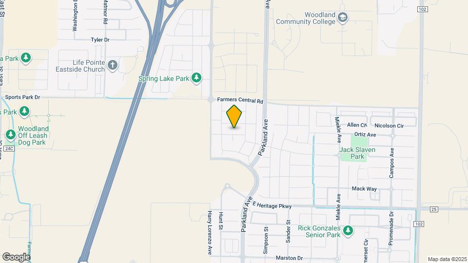 2037 Fowler Wy Map and Location Details